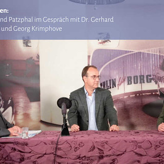 Frühschoppen: Trond Patzphal im Gespräch mit Dr. Gerhard Bosselmann und Georg Krimphove