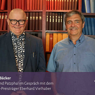Müller und Bäcker  – Trond Patzphal im Gespräch mit dem Marktkieker Preisträger Eberhard Vielhaber