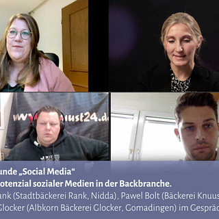Gesprächsrunde „Social Media“ – über das Potenzial sozialer Medien in der Backbranche