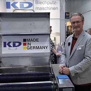 KD Putz auf der Iba: Blechputztechnik "Made in Germany"